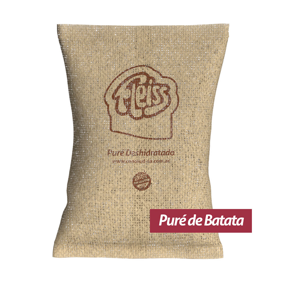 Puré de Batatas Deshidratadas en Copos, Bolsa de 1,5 kg (Venta Mayorista Fraccionada)